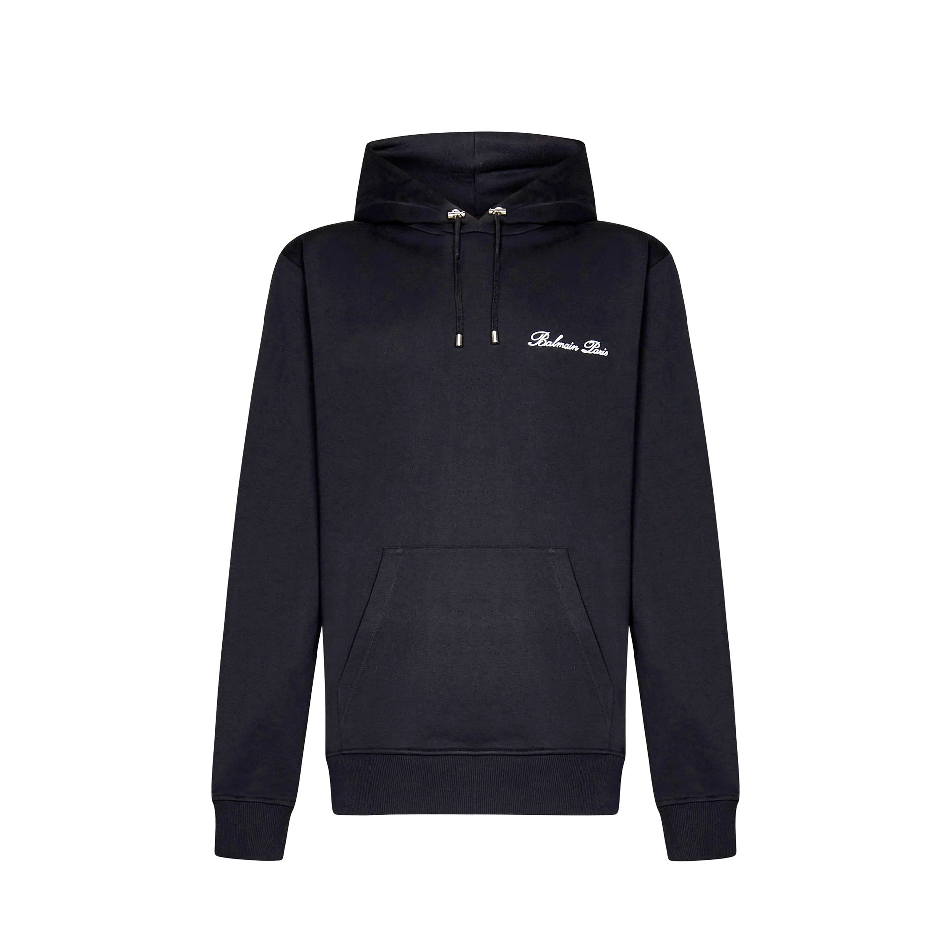Balmain Cotton Logo Sweatshirt Men