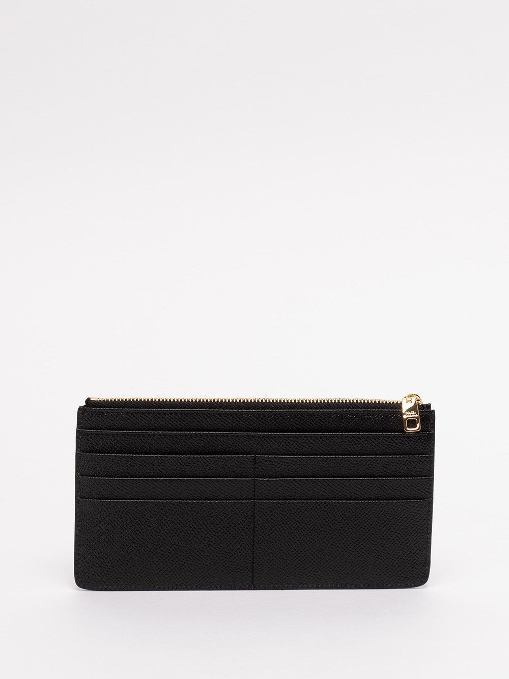 Dolce & Gabbana Women Large Calfskin Card Holder With Branded Plate