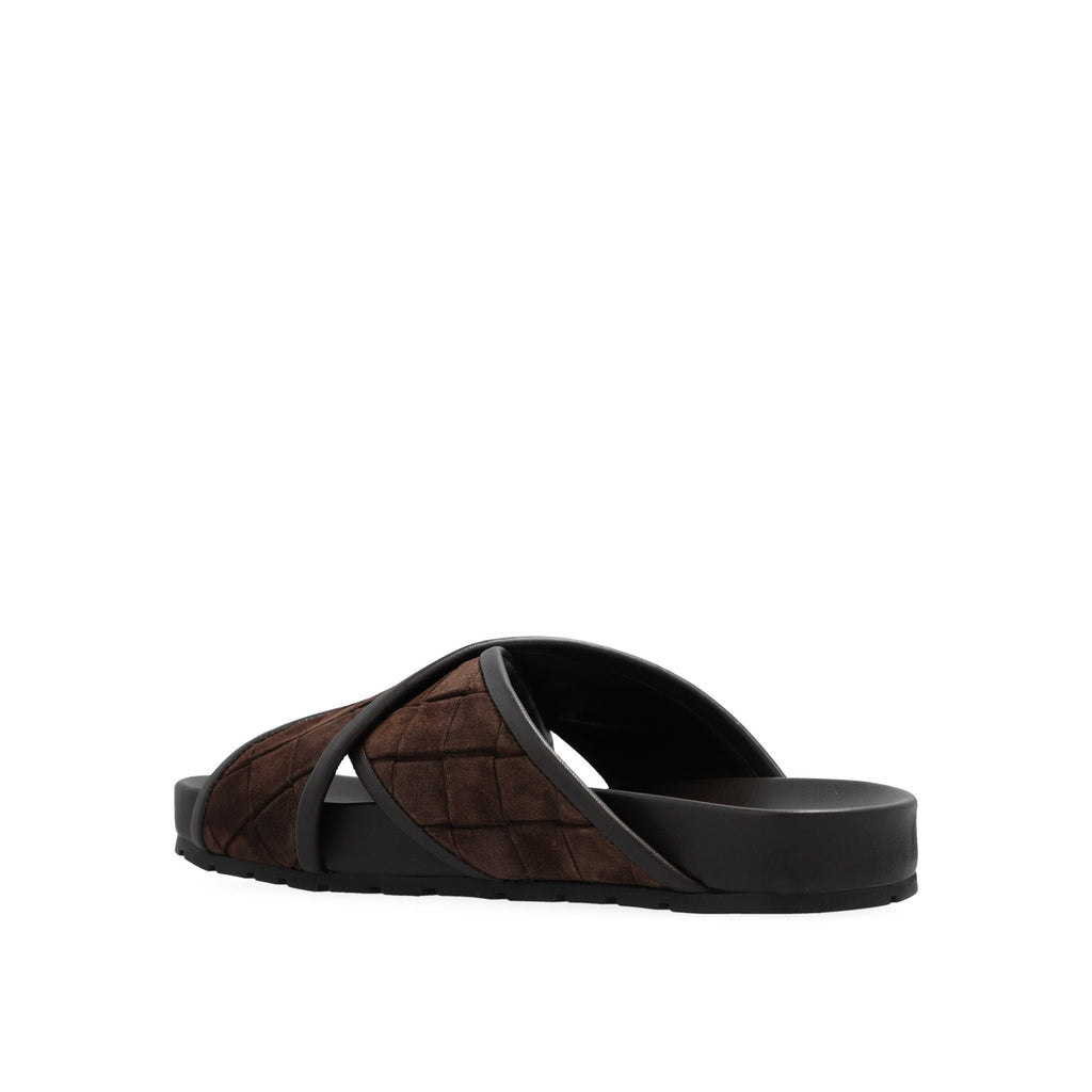 Bottega Veneta Tarik Criss Cross Sandal Men