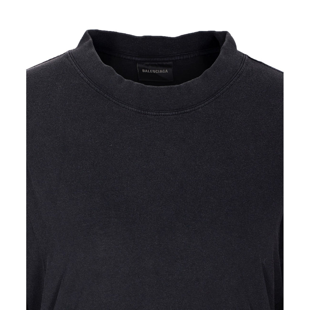 Balenciaga Women Back Drawstring T-Shirt