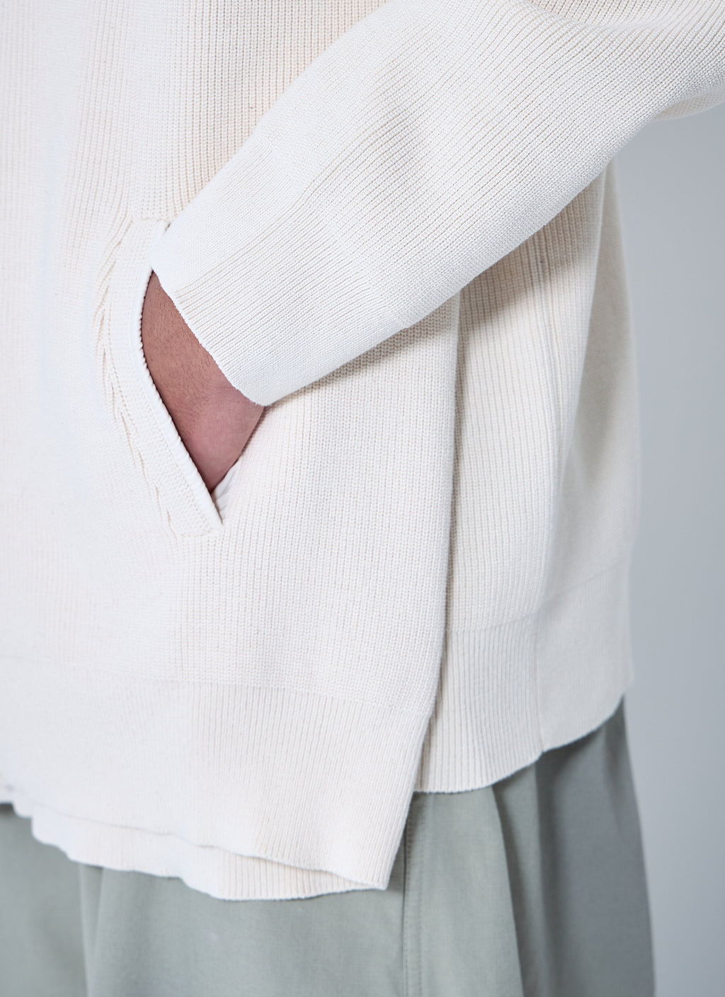 Balenciaga Men Interwined Zip-Up Sweater