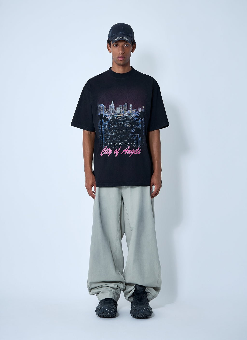 Balenciaga Men City Of Angels T-Shirt