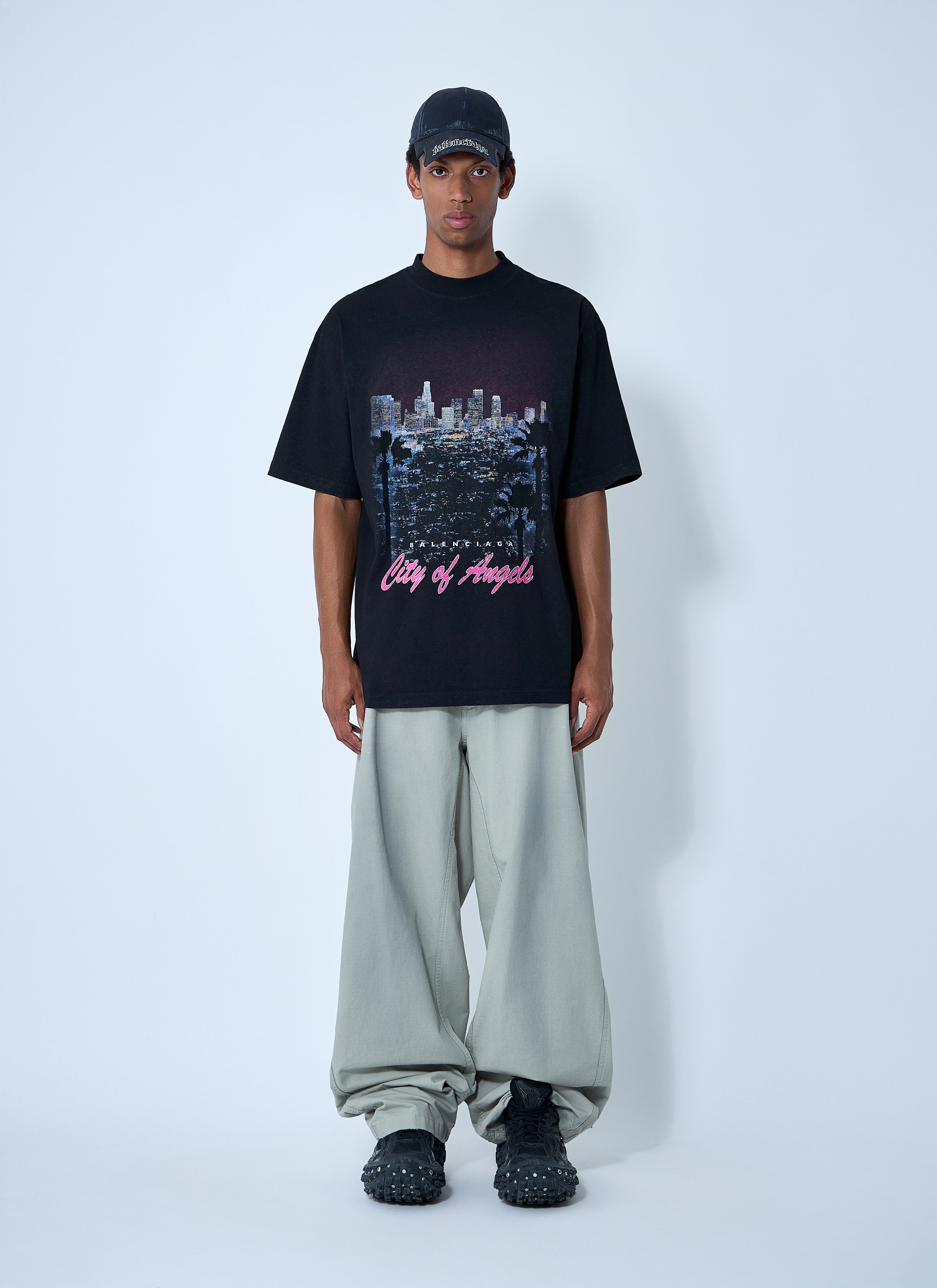 Balenciaga Men City Of Angels T-Shirt