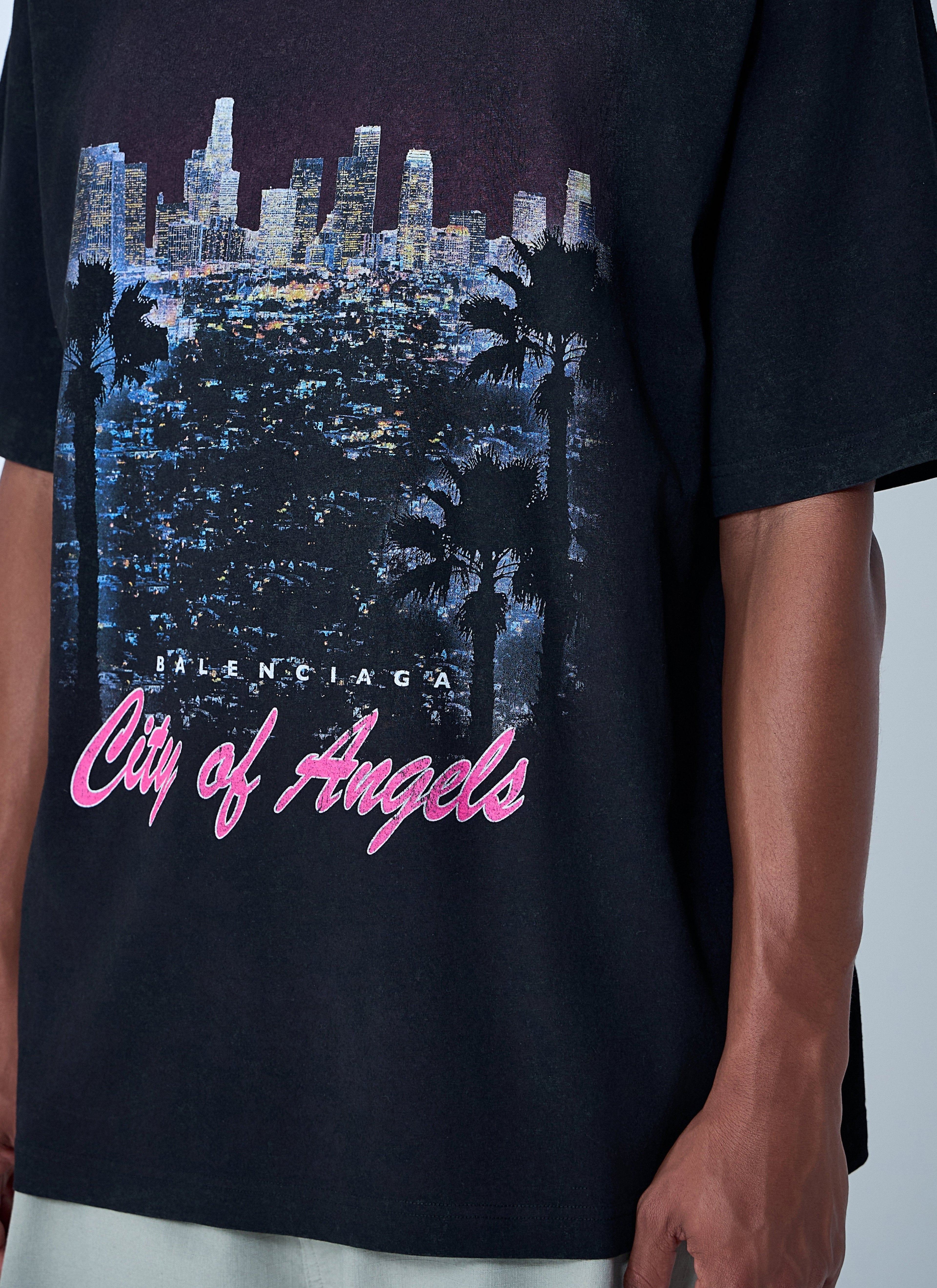 Balenciaga Men City Of Angels T-Shirt