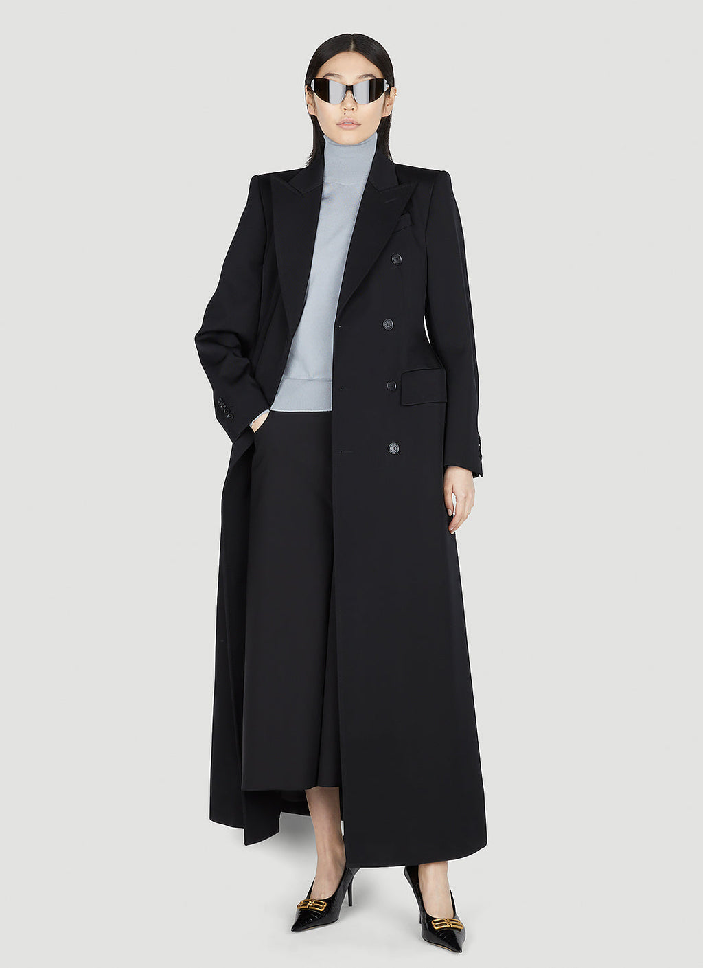 Balenciaga Women High Neck Sweater