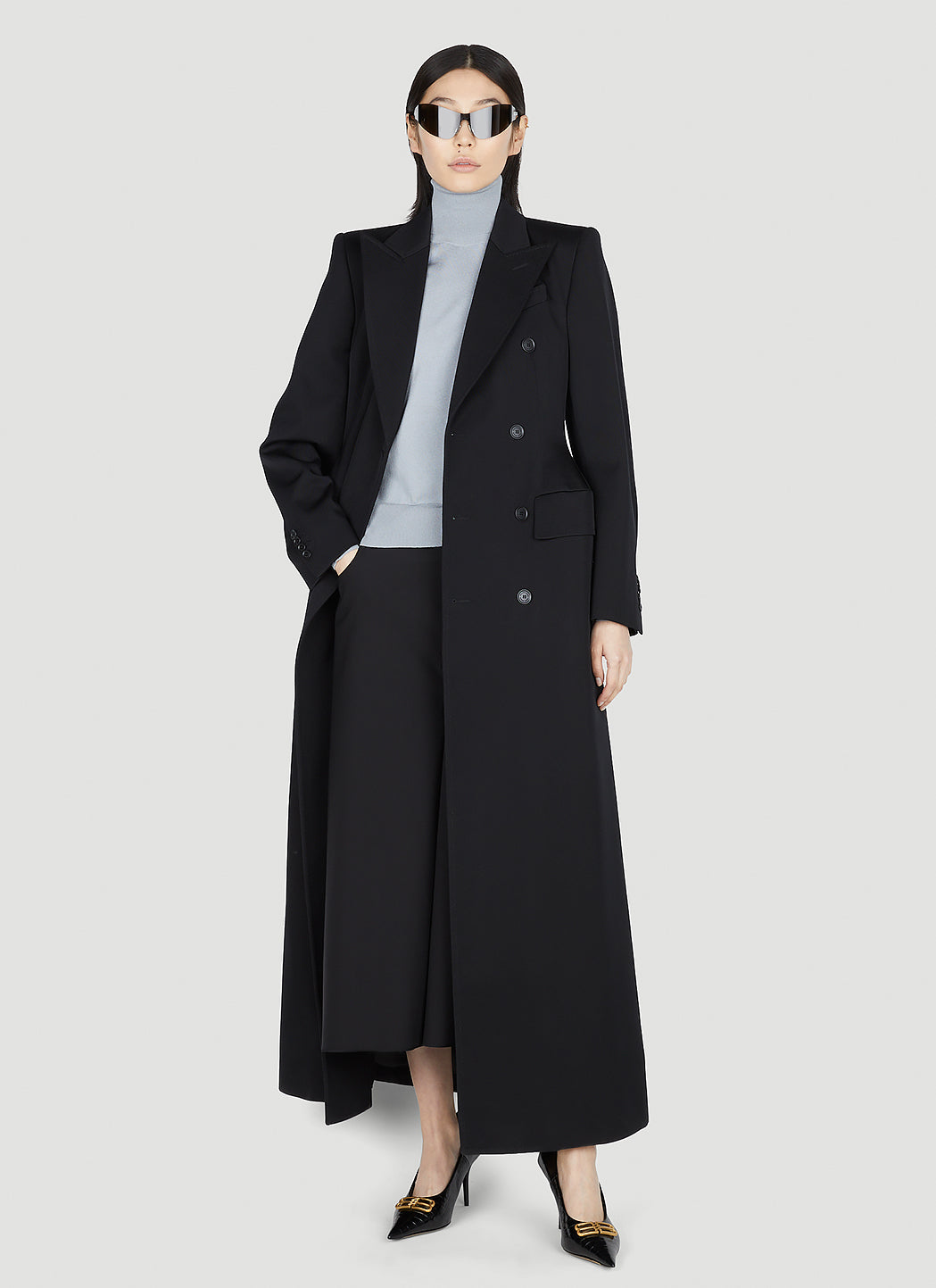 Balenciaga Women High Neck Sweater