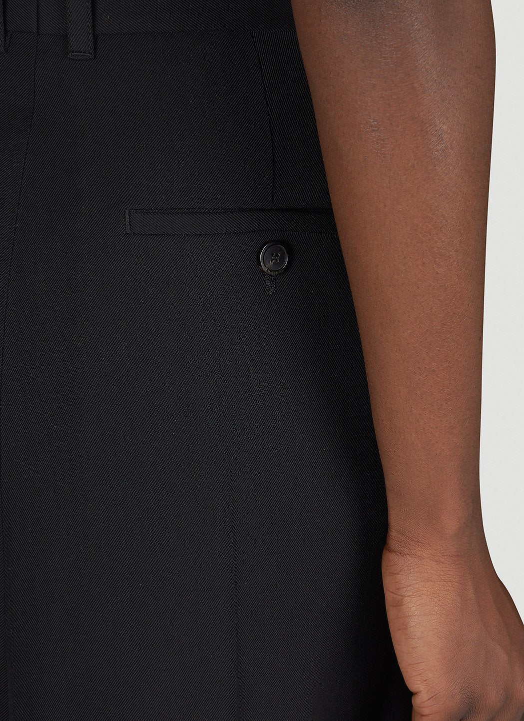 Balenciaga Women Godet Draped Skirt