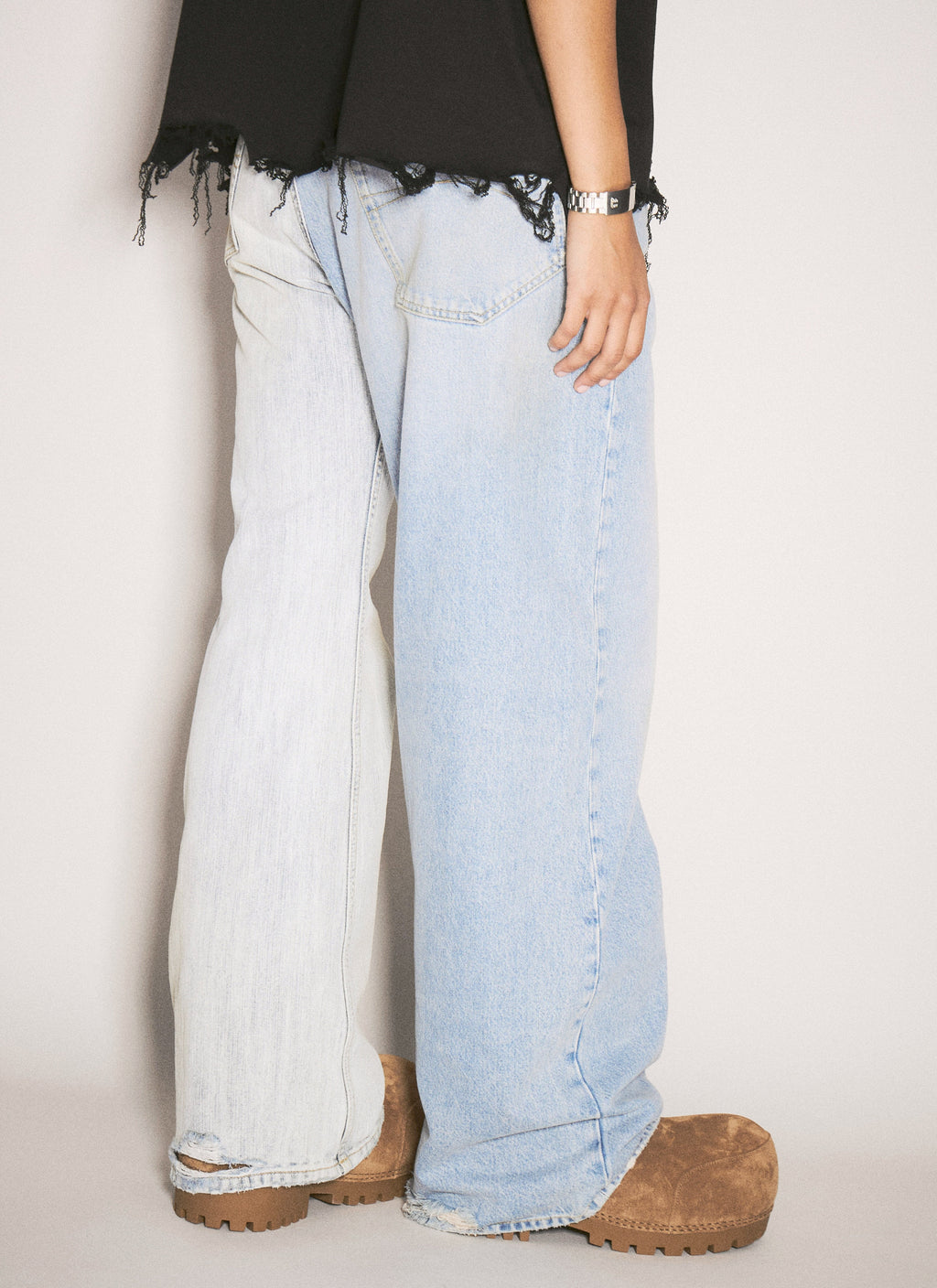 Balenciaga Women Fifty-Fifty Pants