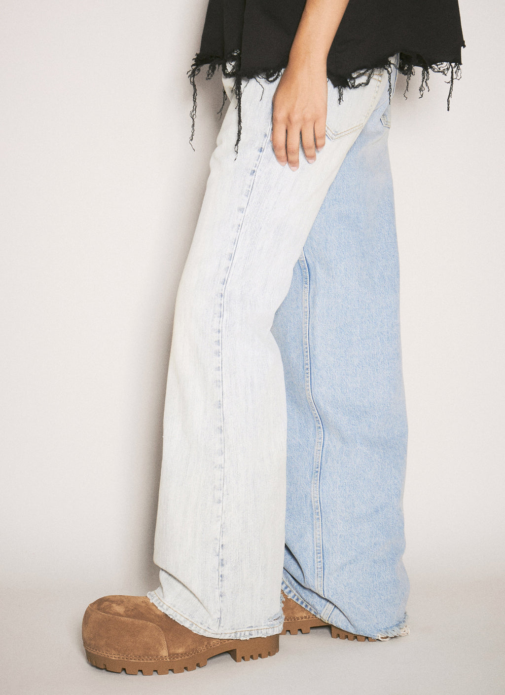 Balenciaga Women Fifty-Fifty Pants