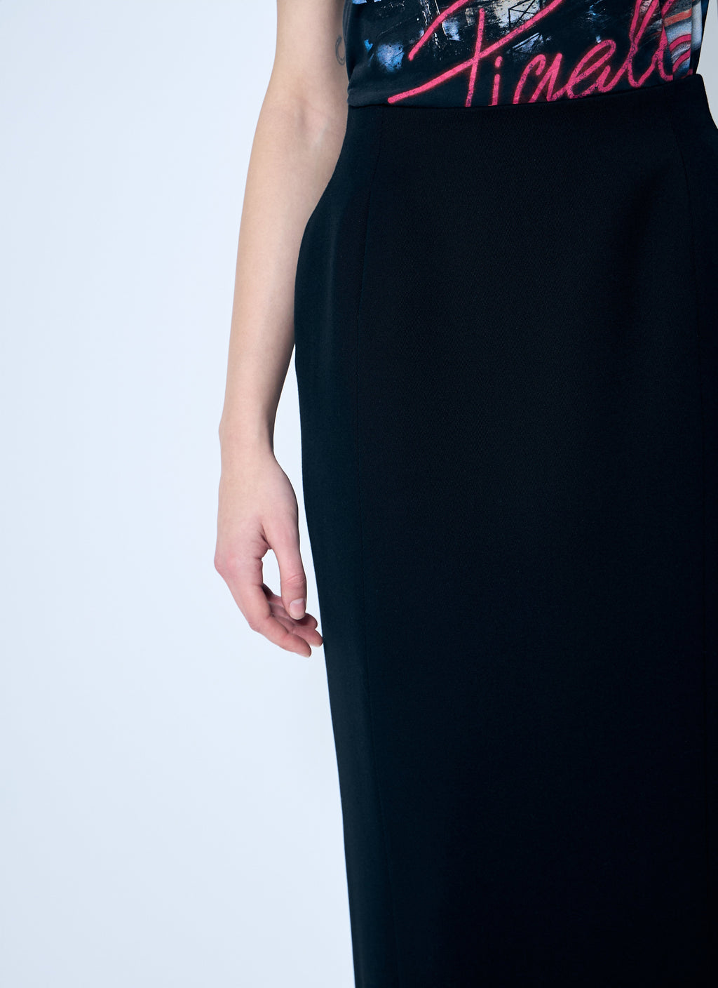 Balenciaga Women Hourglass Maxi Skirt