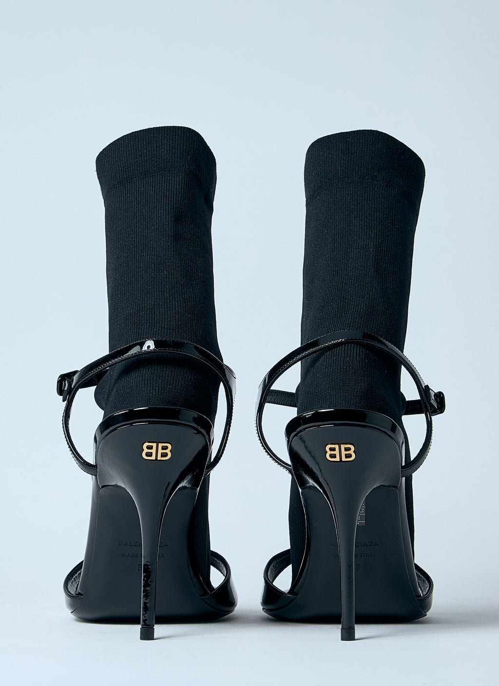 Balenciaga Women Avenue Sock 110Mm Heel Sandals