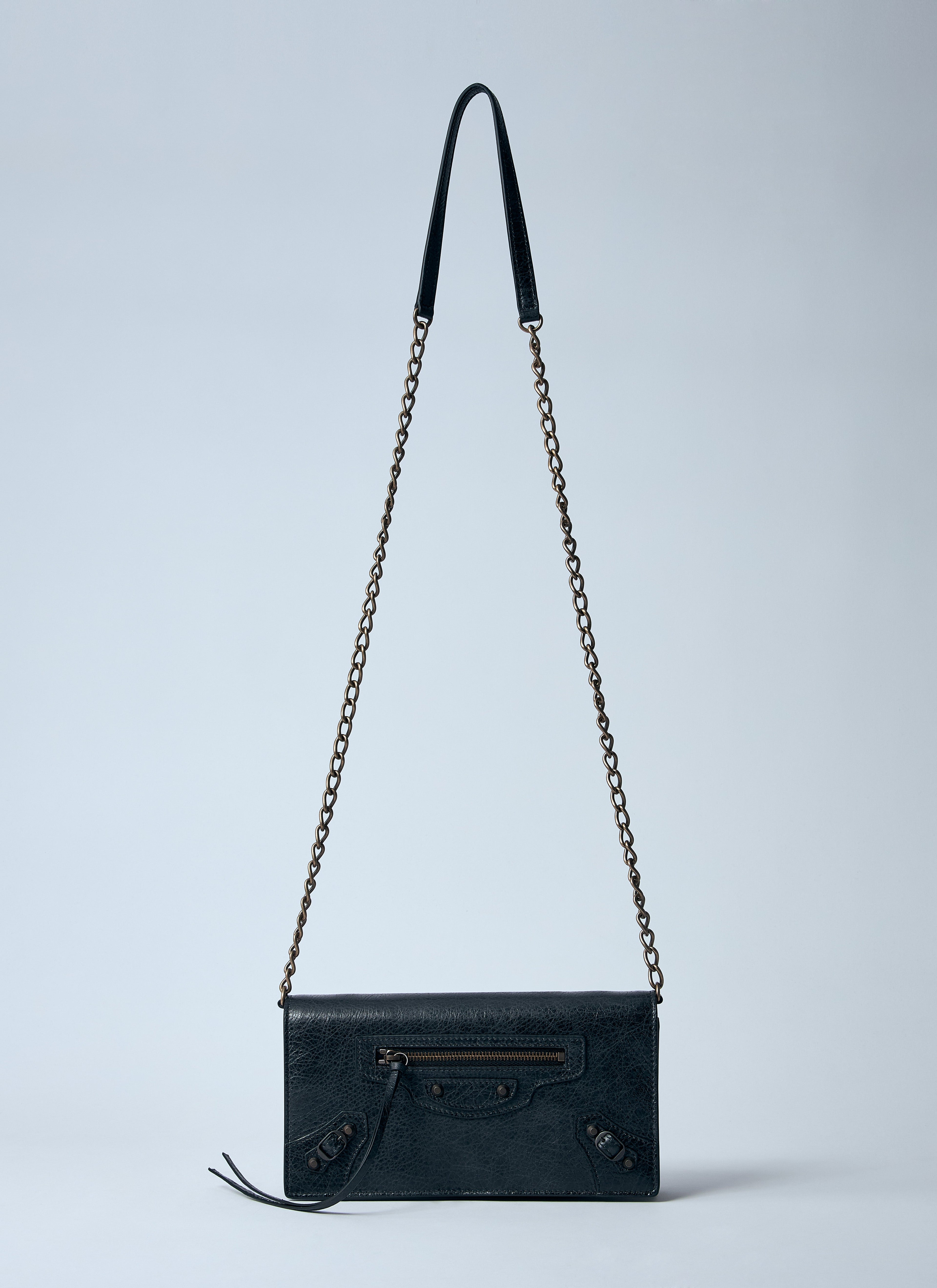 Balenciaga Women Le City Chain Wallet