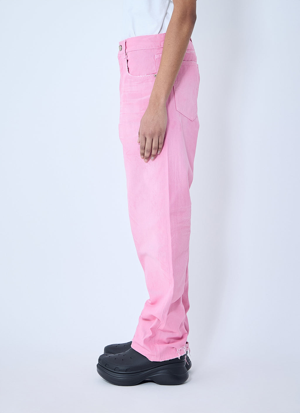 Balenciaga Women Loose Denim Jeans