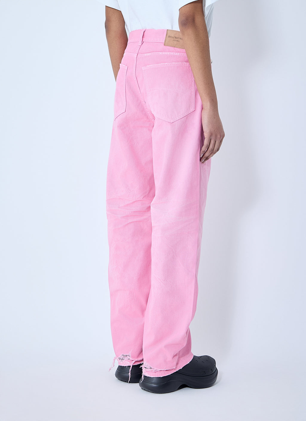 Balenciaga Women Loose Denim Jeans