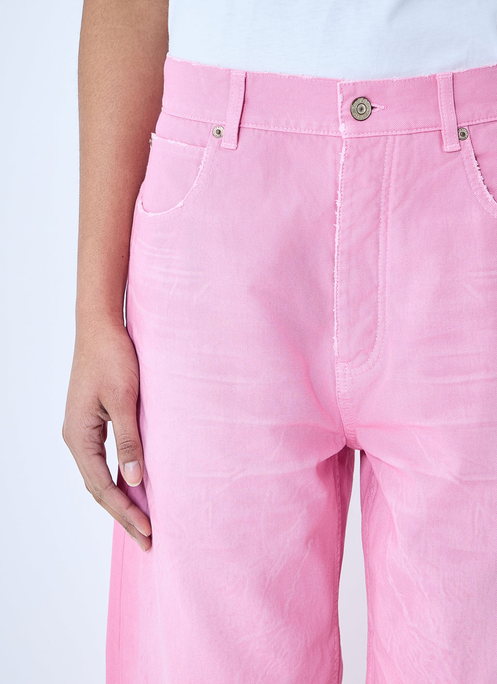 Balenciaga Women Loose Denim Jeans