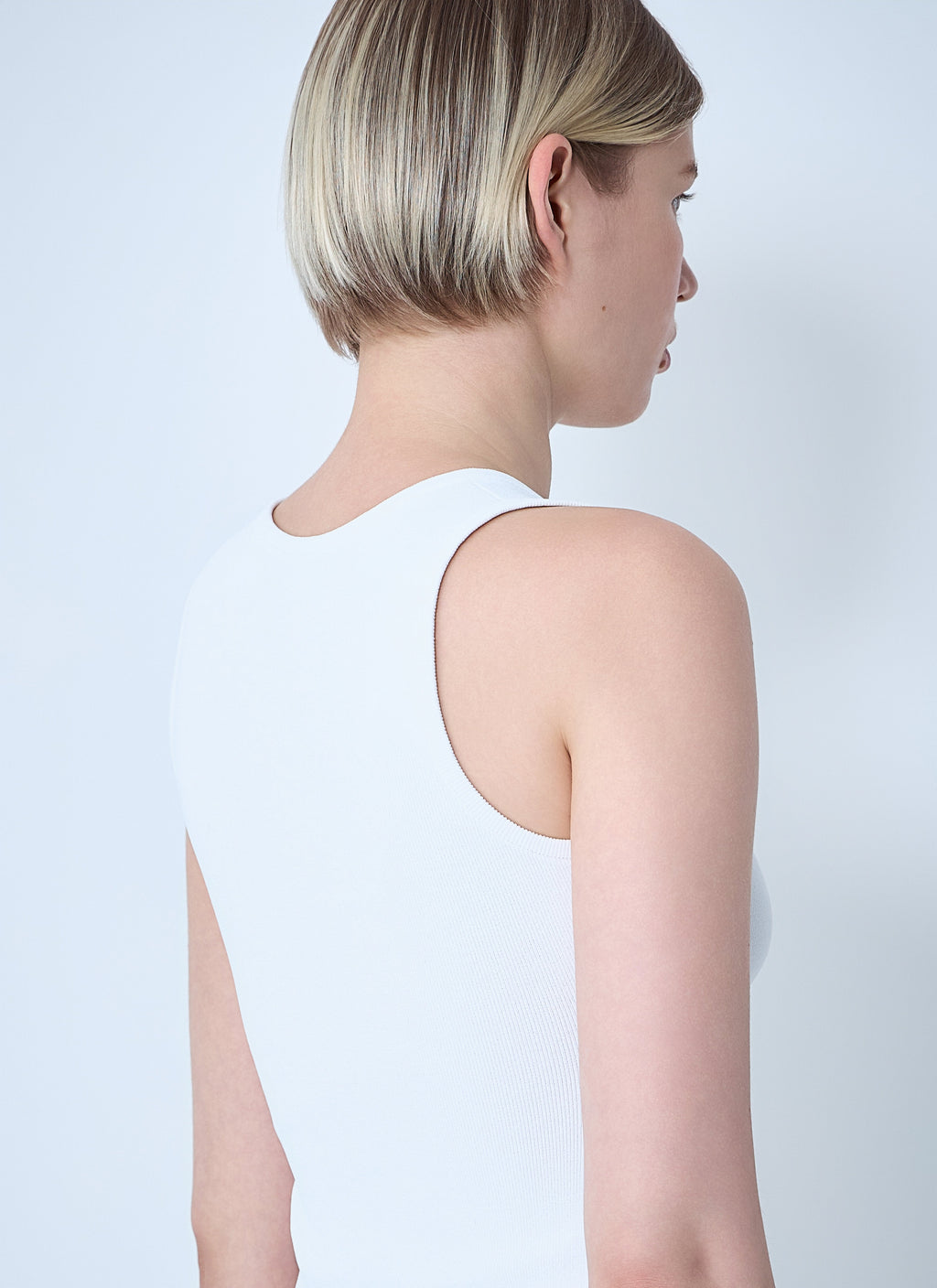 Balenciaga Women Logo Motif Tank Top