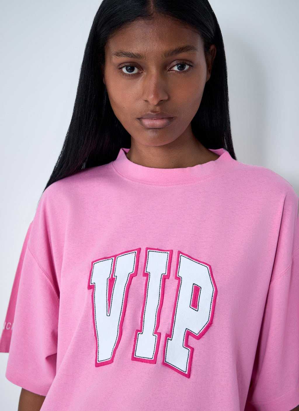 Balenciaga Women Logo Motif T-Shirt