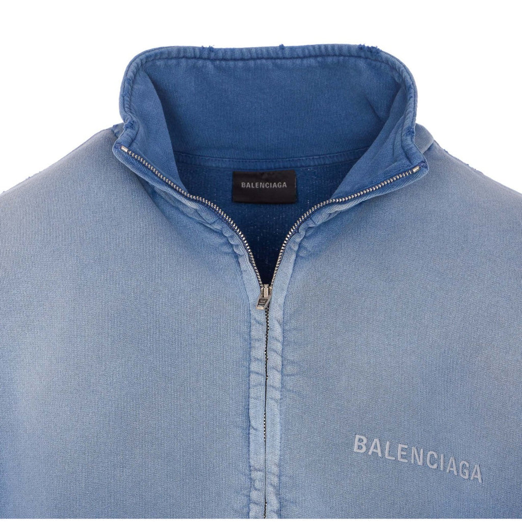 Balenciaga Men Balenciaga Back Zip Up Jacket
