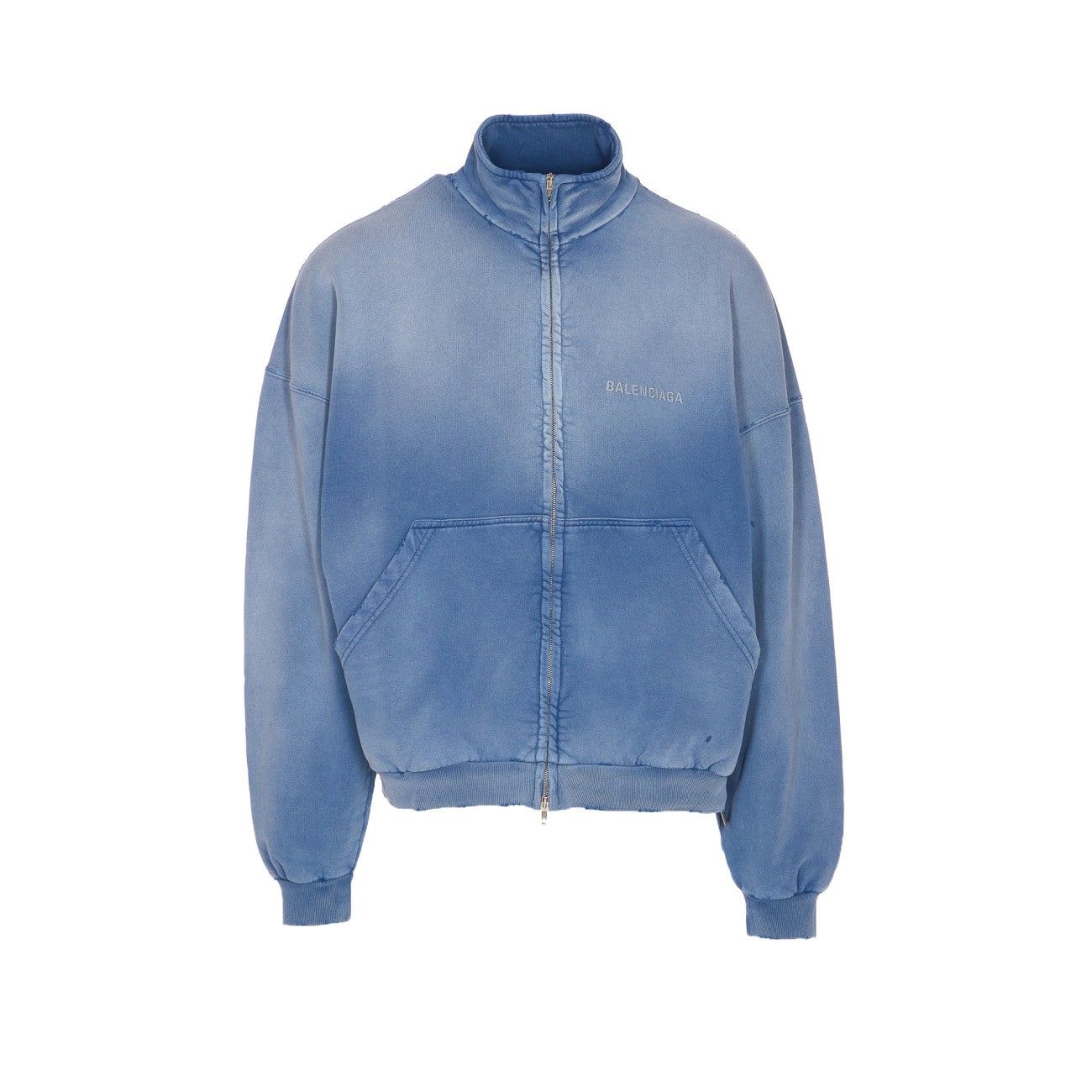 Balenciaga Men Balenciaga Back Zip Up Jacket