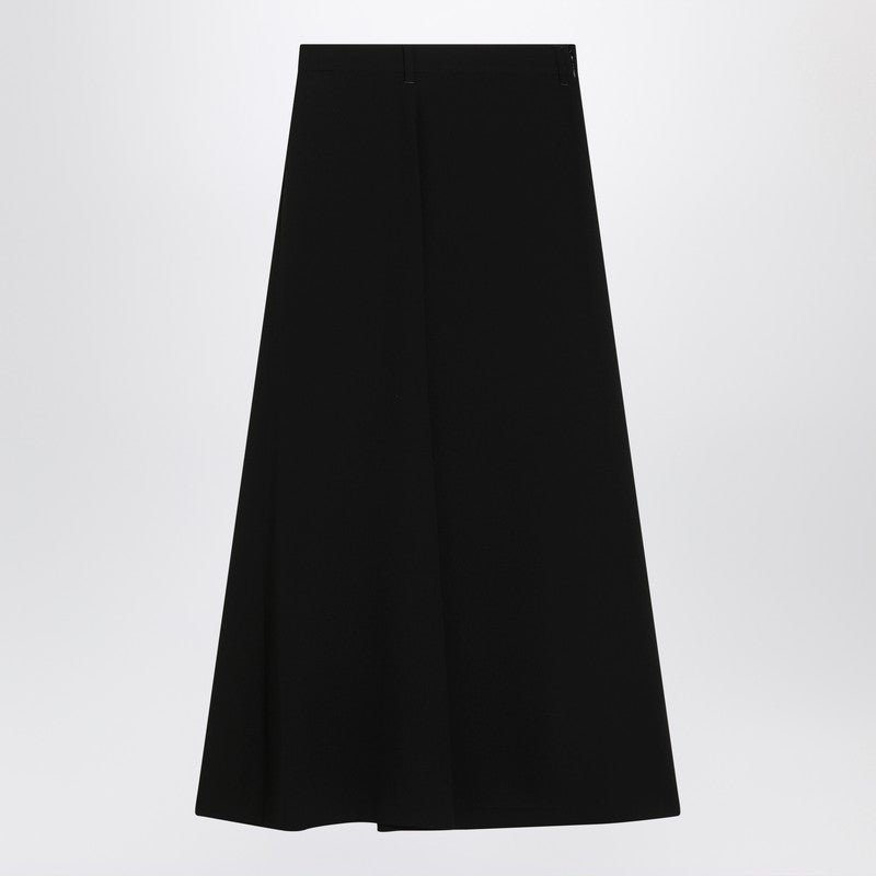 Balenciaga Draped Black Skirt In Crãªpe Women - EZE Fashion®