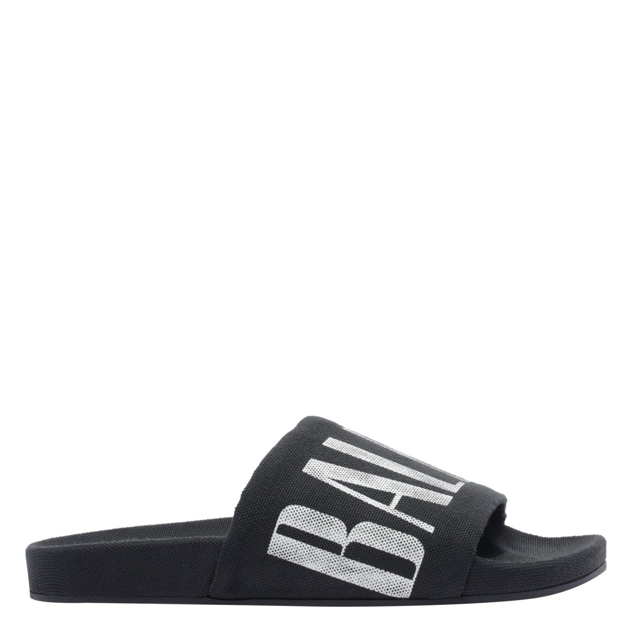 Balenciaga Men Balenciaga Logo Slide Sandals