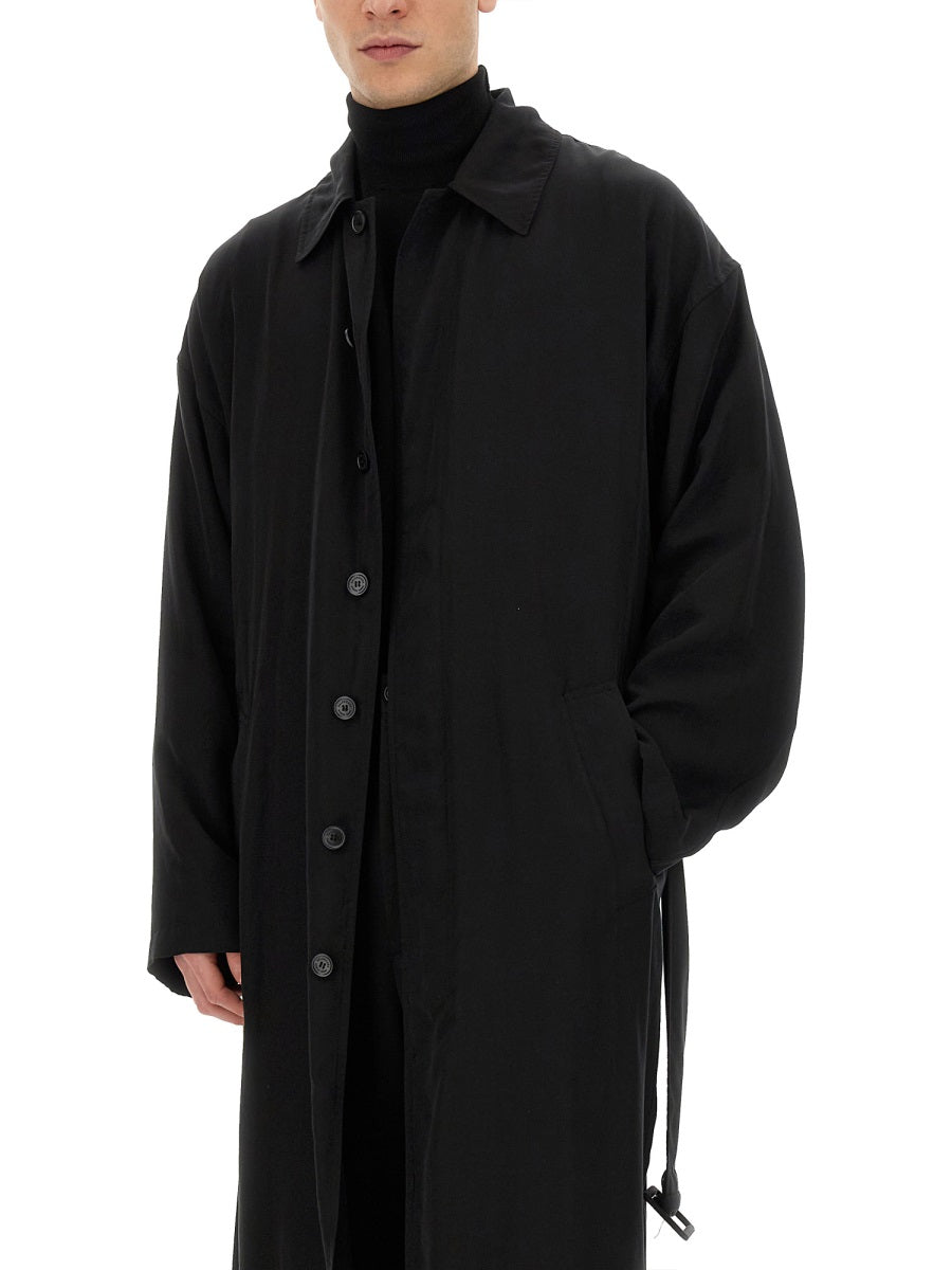 Balenciaga Men Belted Trench Coat - EZE Fashion®