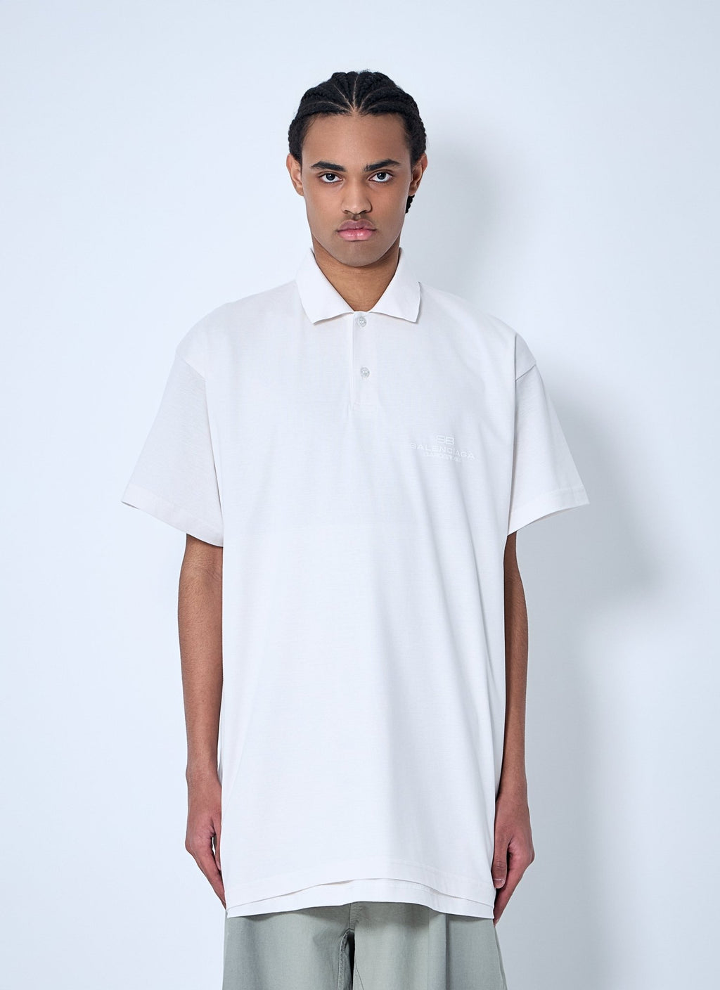 Balenciaga Men Interwinded Polo Shirt - EZE Fashion®