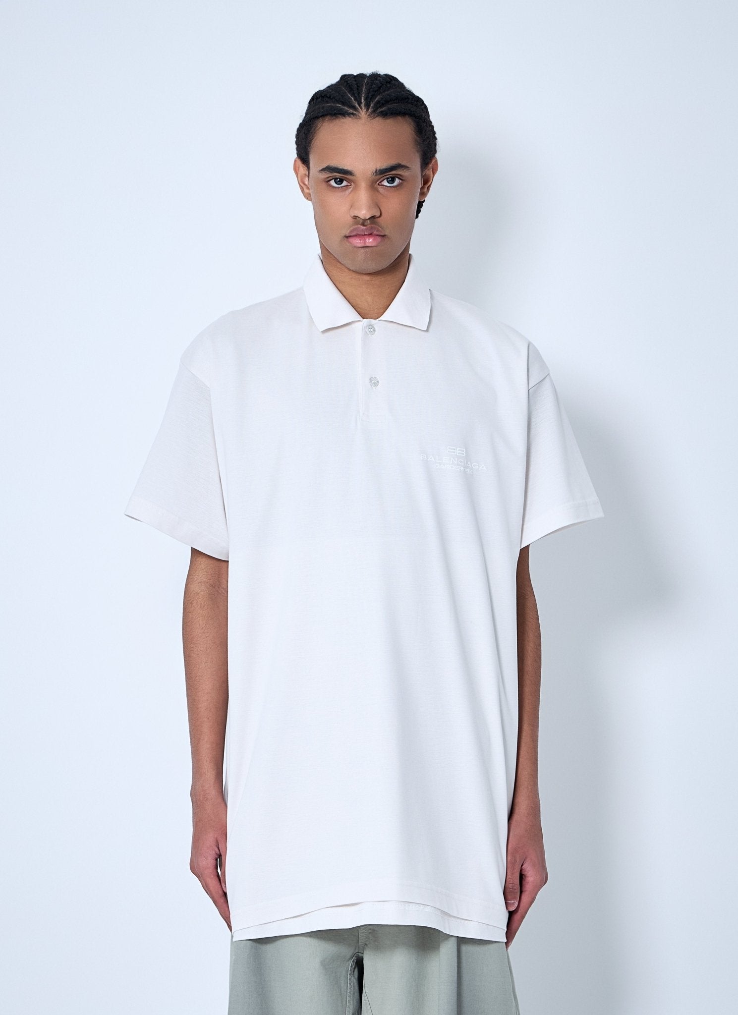 Balenciaga Men Interwinded Polo Shirt - EZE Fashion®