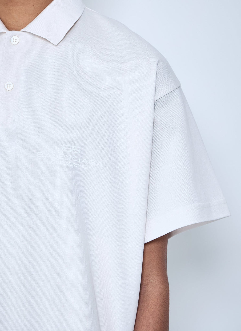 Balenciaga Men Interwinded Polo Shirt - EZE Fashion®