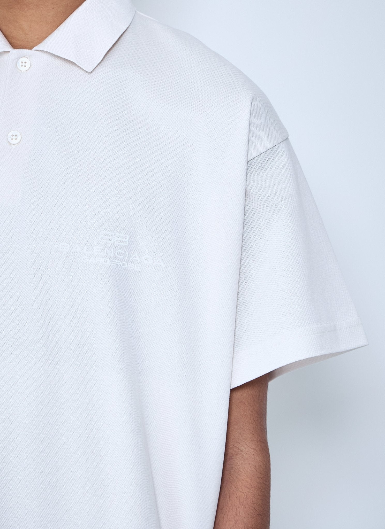 Balenciaga Men Interwinded Polo Shirt - EZE Fashion®