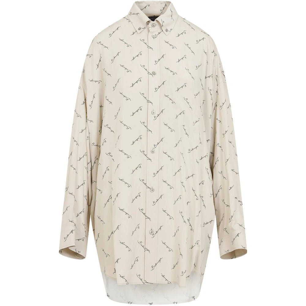 Balenciaga Neutrals Tops - Shirts Women - EZE Fashion®