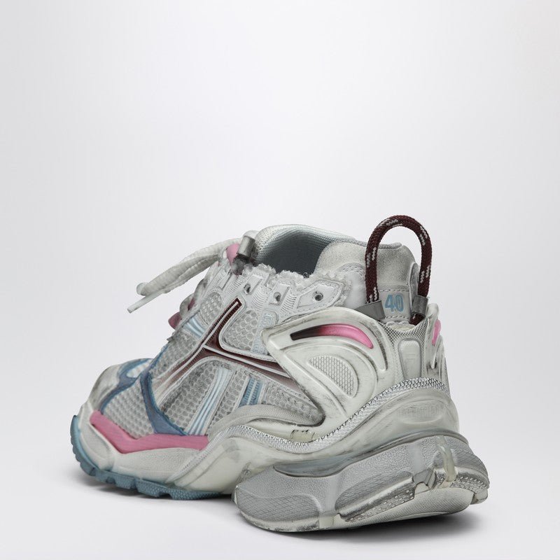 Balenciaga Runner Sneaker White//Blue/Pink/Grey Women - EZE Fashion®