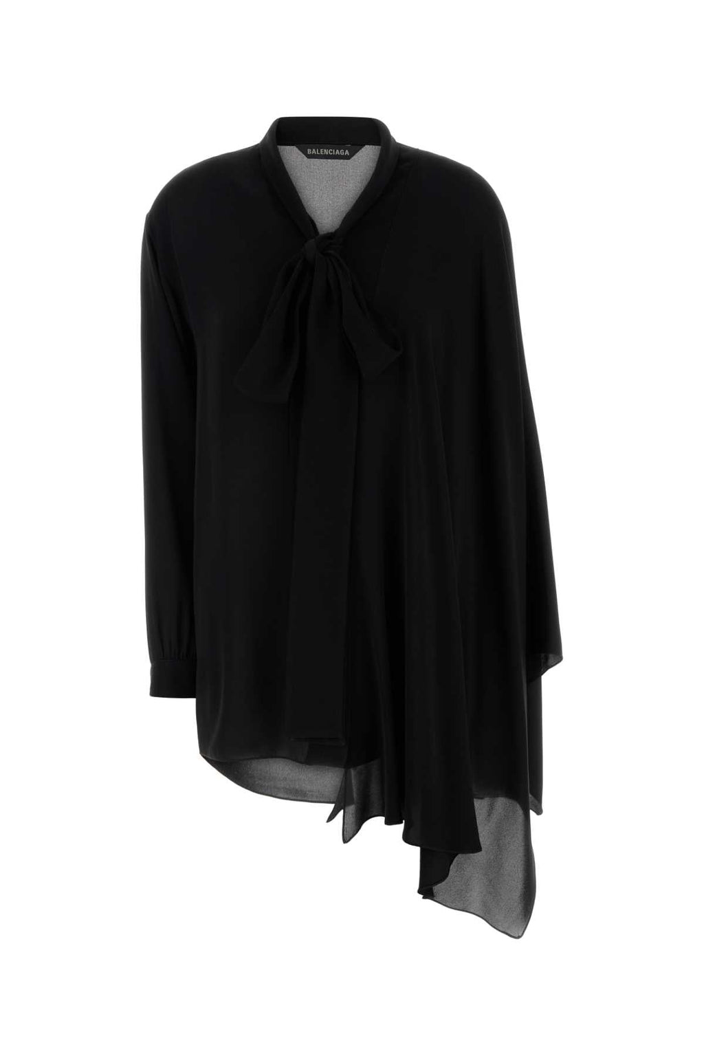 Balenciaga Women Black Georgette Blouse - EZE Fashion®