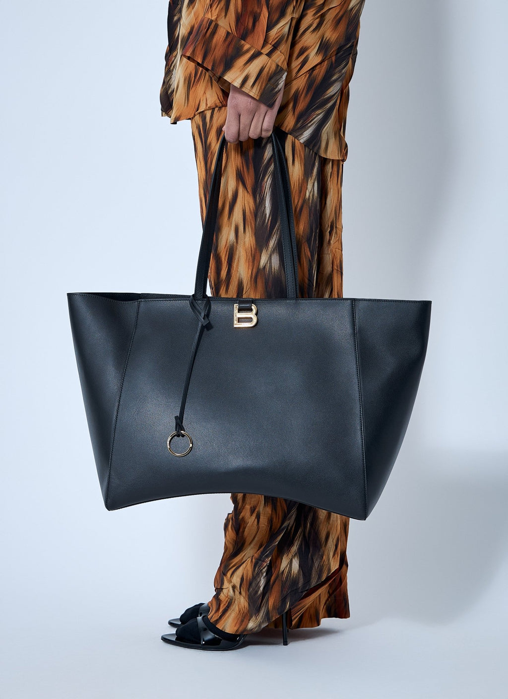 Balenciaga Women Large Hourglass Soft Tote Bag - EZE Fashion®