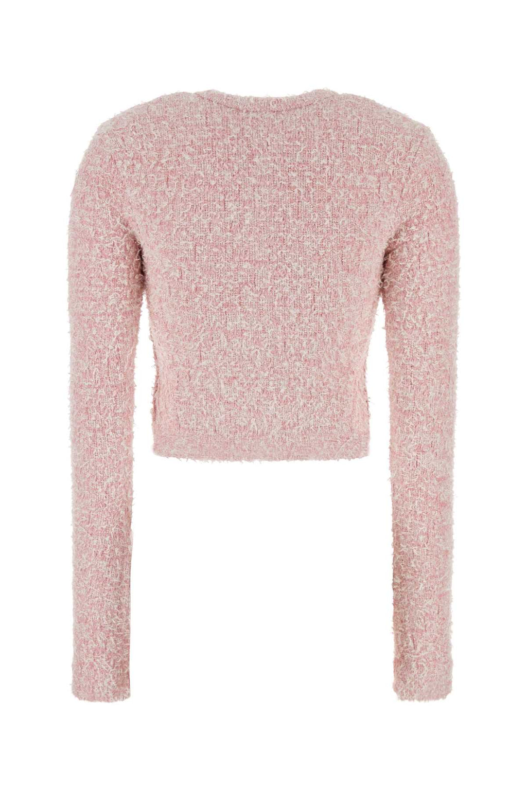 Balenciaga Women Pink Tweed Cardigan - EZE Fashion®