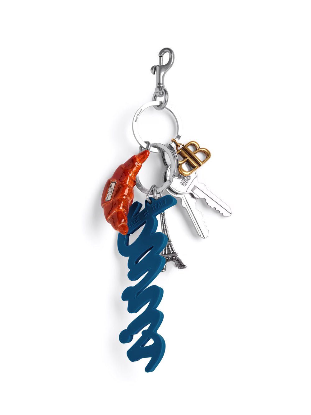 Balenciaga Women Tourist Paris Croissant Charm/Keychain - EZE Fashion®
