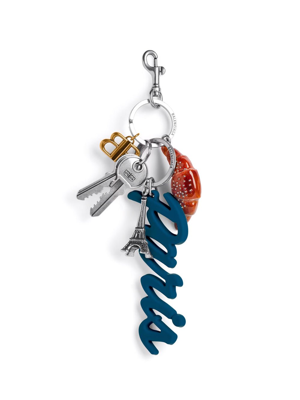 Balenciaga Women Tourist Paris Croissant Charm/Keychain - EZE Fashion®
