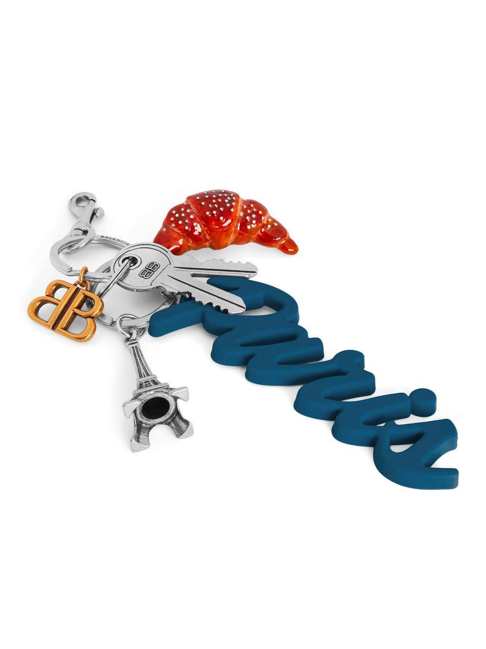 Balenciaga Women Tourist Paris Croissant Charm/Keychain - EZE Fashion®