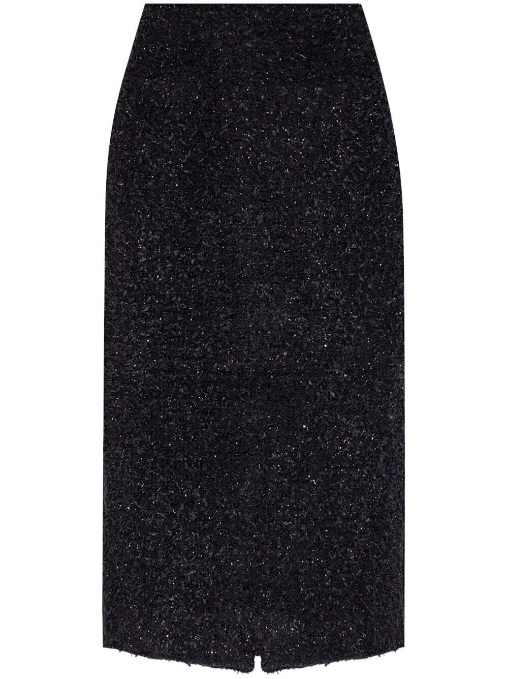 Balenciaga Women Tweed Midi Skirt - EZE Fashion®