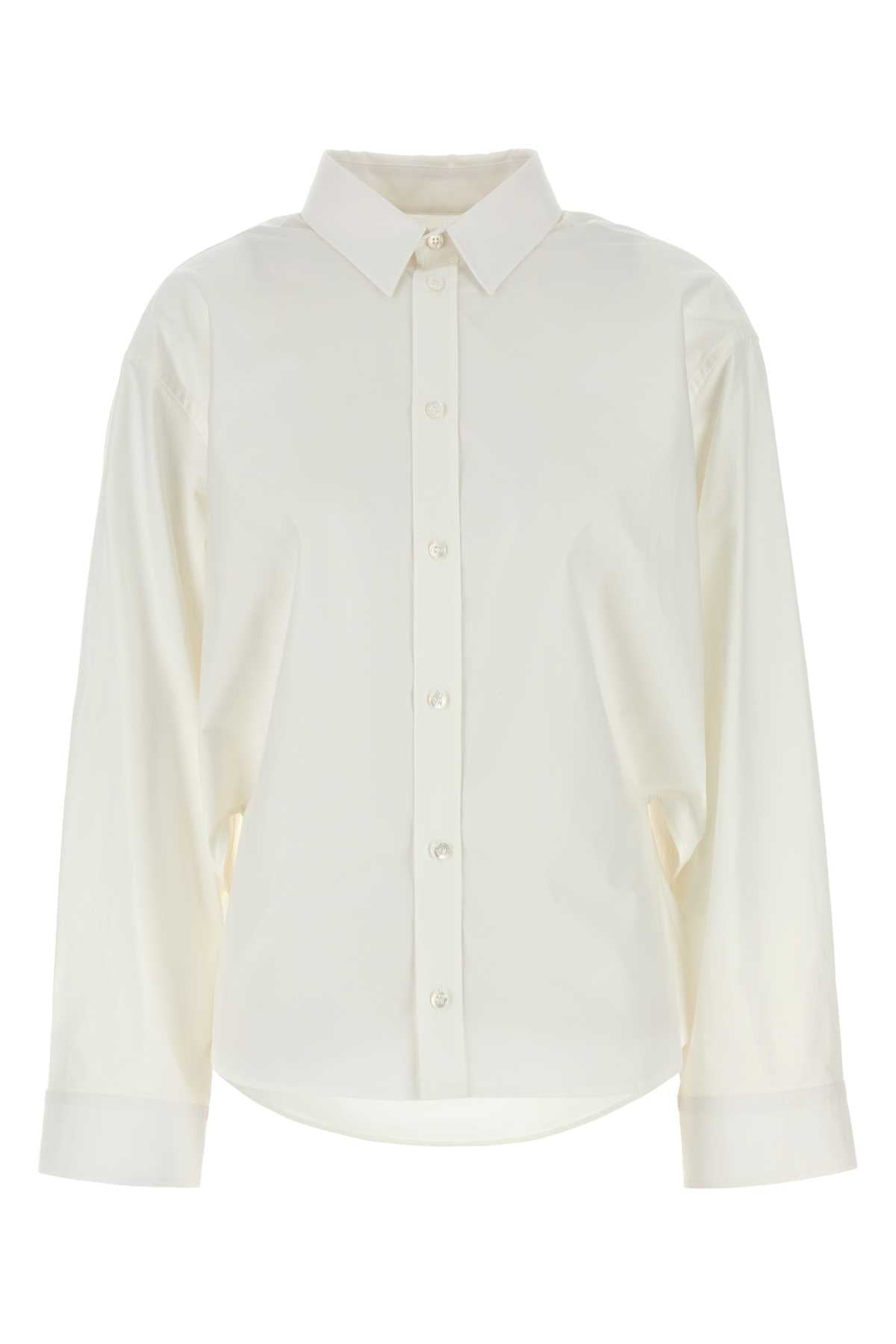Balenciaga Women White Poplin Shirt - EZE Fashion®