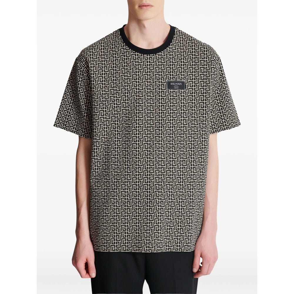 Balmain Black T-Shirts & Vests - T-Shirts Men - EZE Fashion®