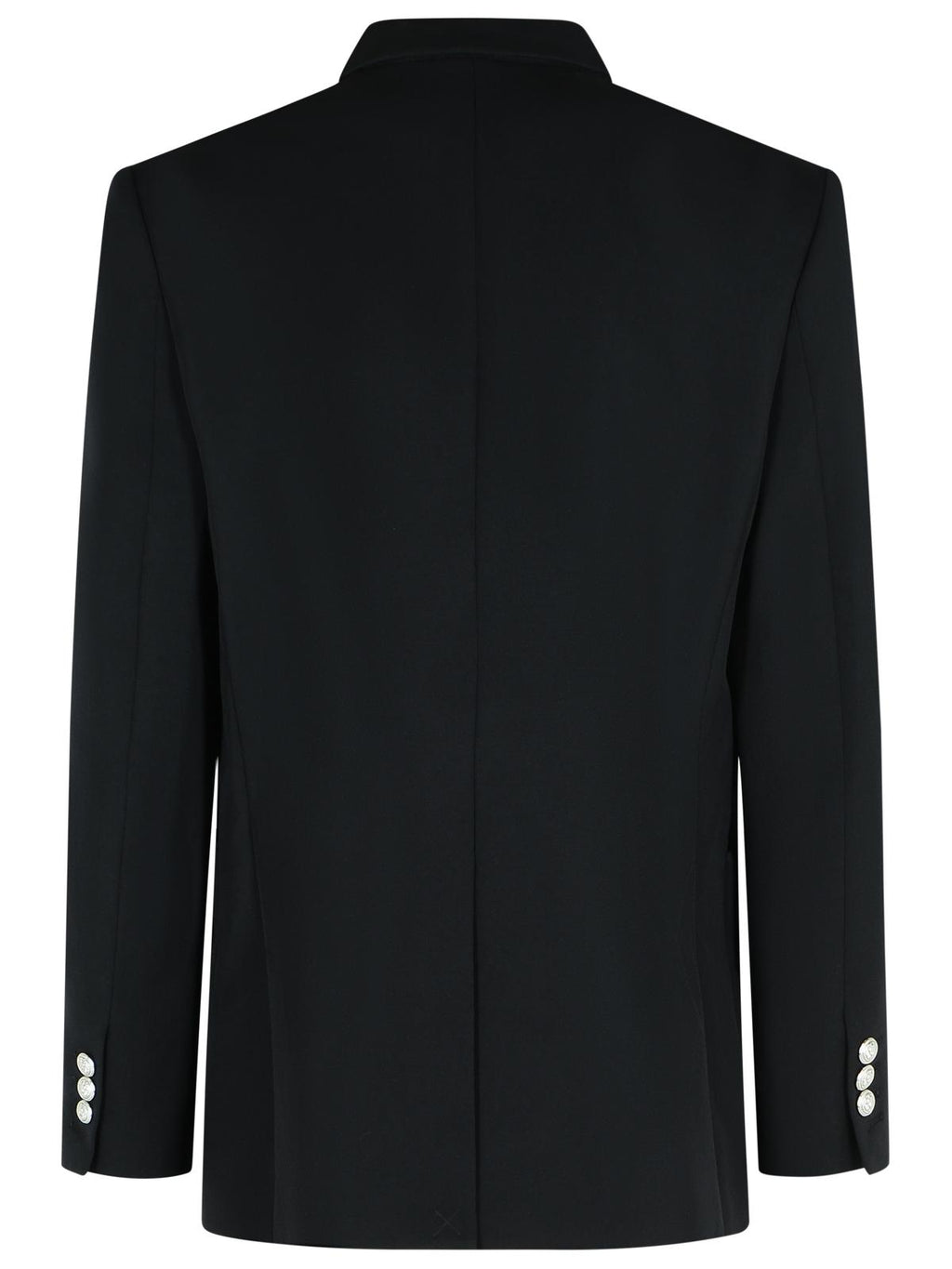 Balmain Black Virgin Wool Blazer Men - EZE Fashion®