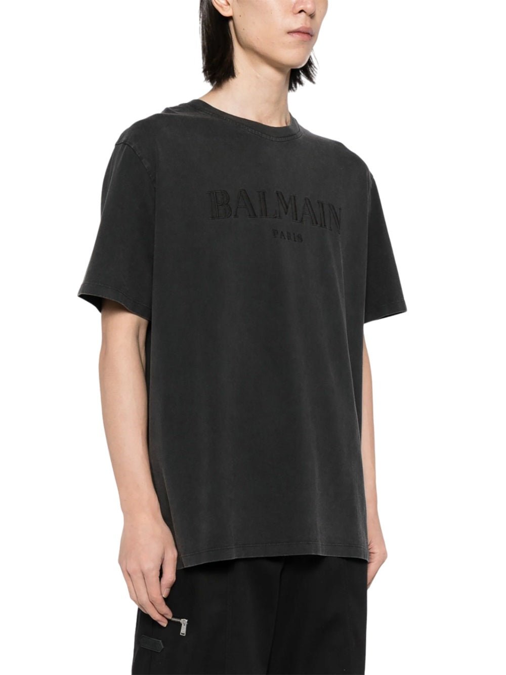 Balmain Men T-Shirt With Vintage Balmain Embroidery - EZE Fashion®