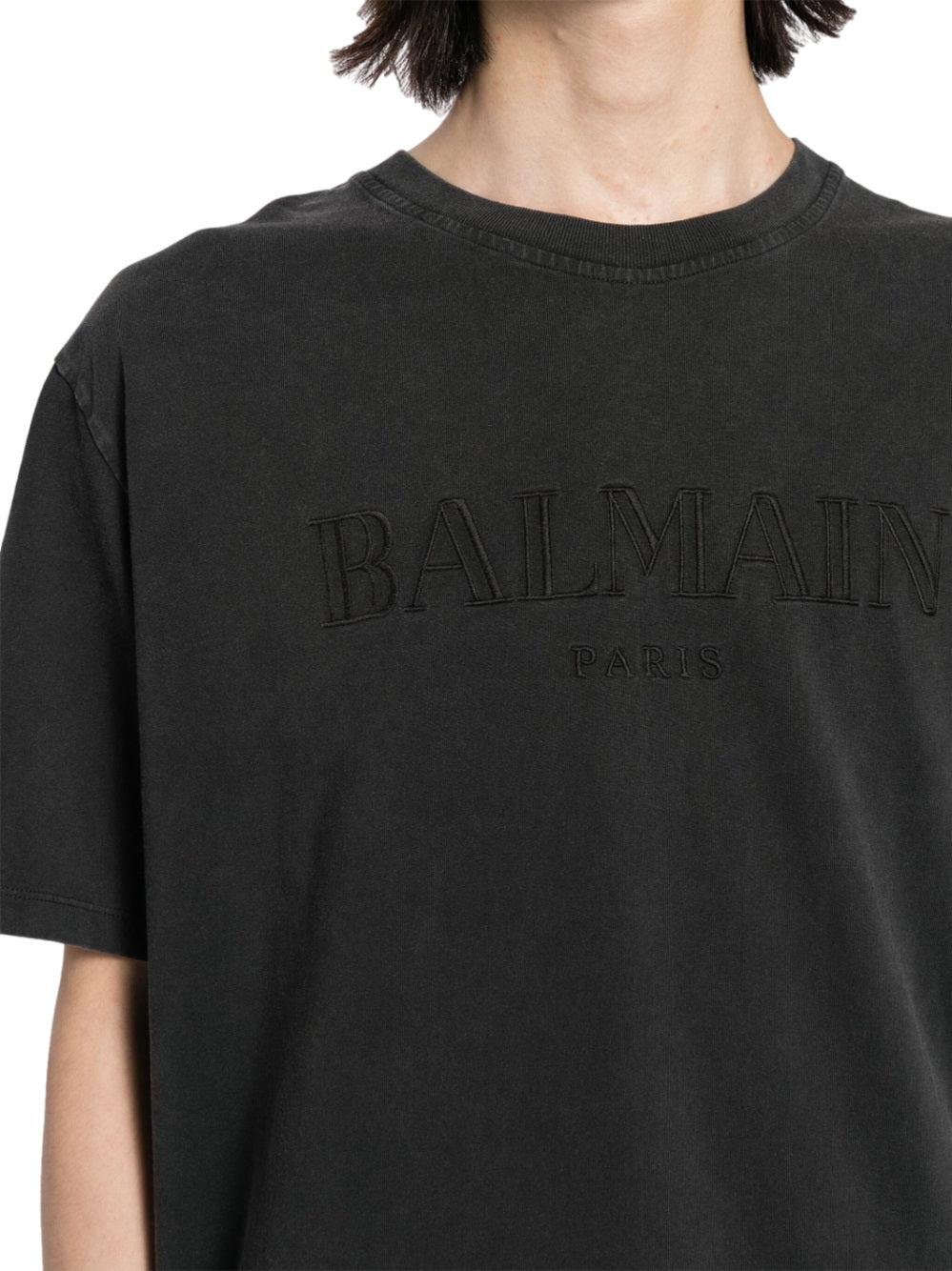 Balmain Men T-Shirt With Vintage Balmain Embroidery - EZE Fashion®
