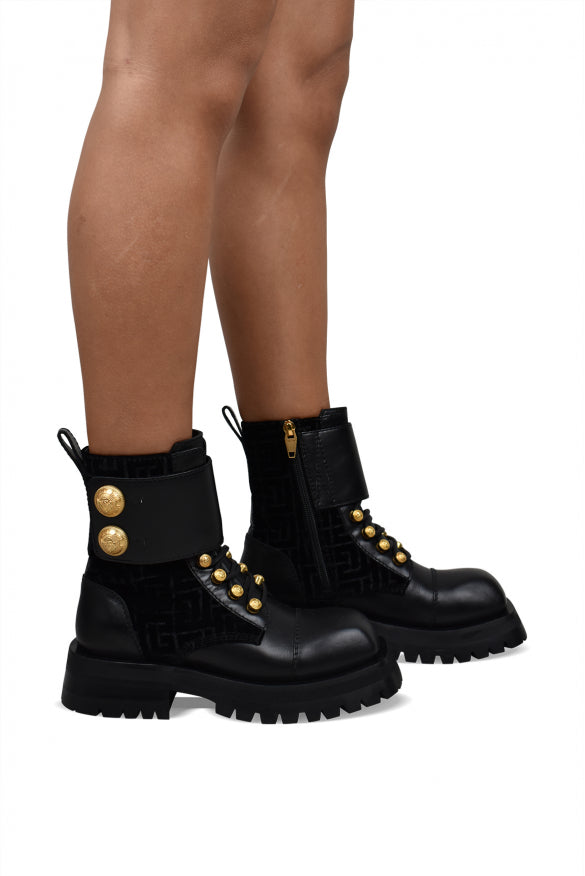 Balmain Women Ranger Army Boots