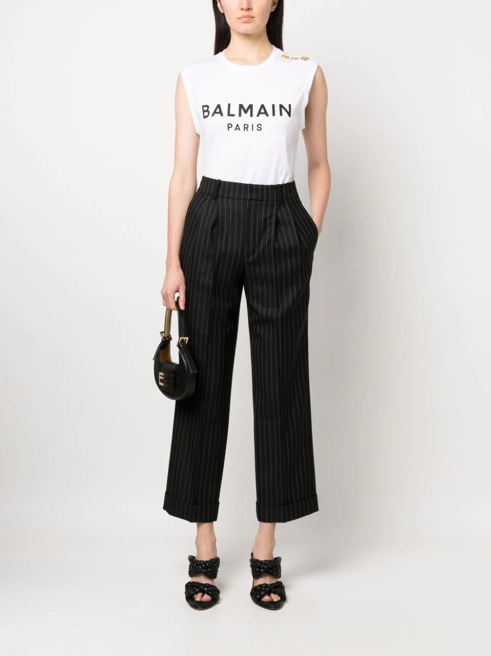 Balmain Women Printed Tank Top - EZE Fashion®