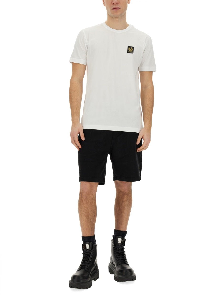 Belstaff Men T-Shirt With Logo Patch - EZE Fashion®