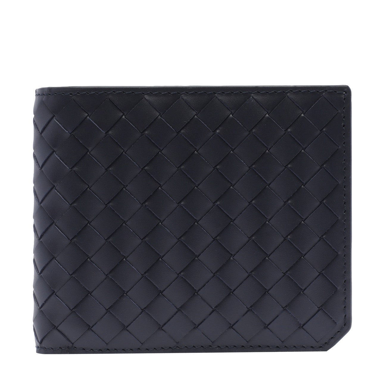 Bottega Veneta  Bi-Fold Small Intrecciato Wallet