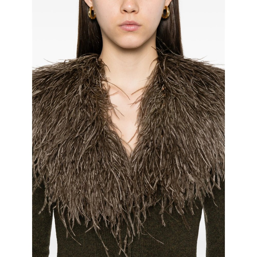 Blumarine Green Knitwear - Cardigans Women - EZE Fashion®