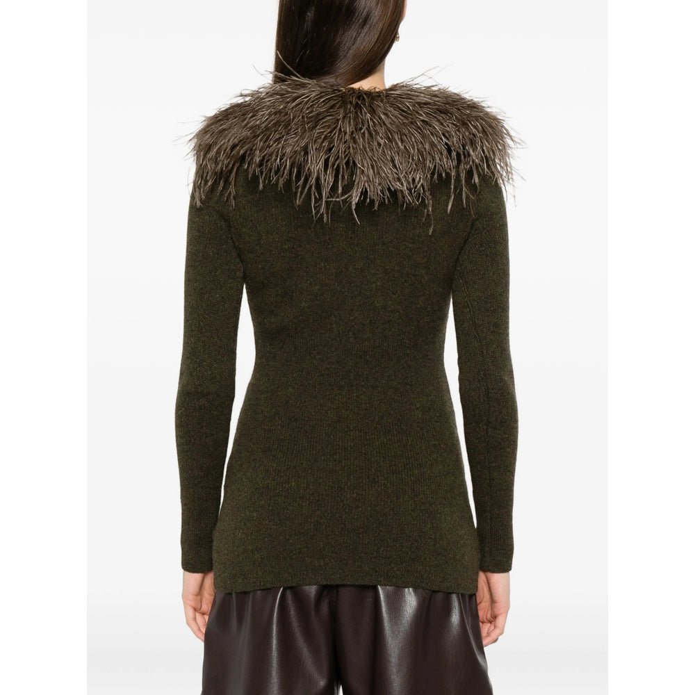 Blumarine Green Knitwear - Cardigans Women - EZE Fashion®